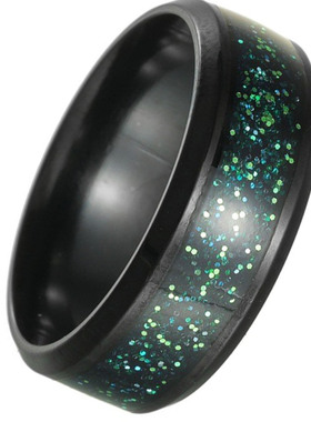 高级感尾戒黑色ring指环指环扳指