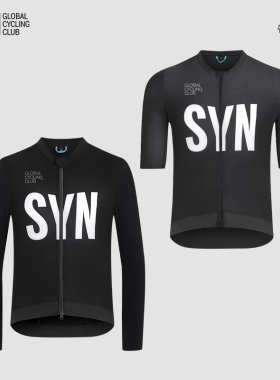 SYN 25新款短袖骑行服夏季男女公路自行车透气速干专业骑行服长袖