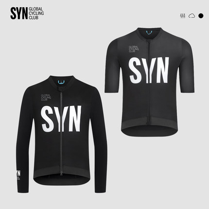 SYN 25新款短袖骑行服夏季男女公路自行车透气速干专业骑行服长袖