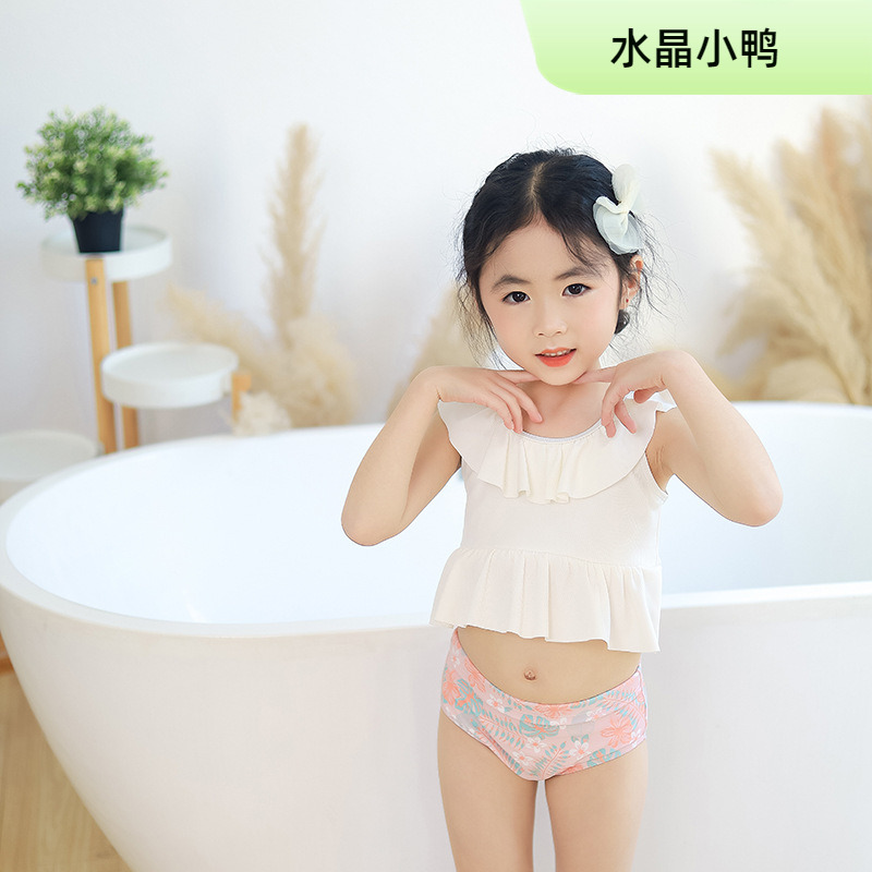 宝宝泳衣女童2-4岁韩版可爱