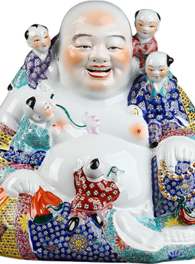 五子登科台面陶瓷古典