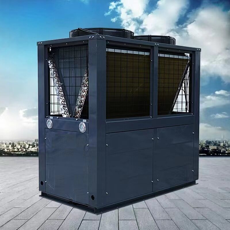 一体空气能热水机20匹30p50p60匹空气源设备热泵器地暖学校酒店