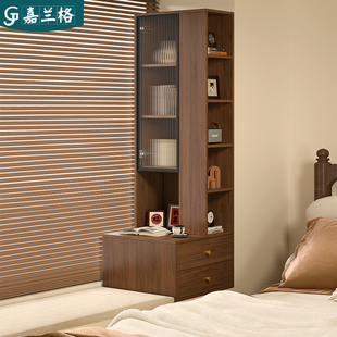 定制实木飘窗收纳柜储物柜卧室飘窗化妆台梳妆台飘窗柜书柜子9H22