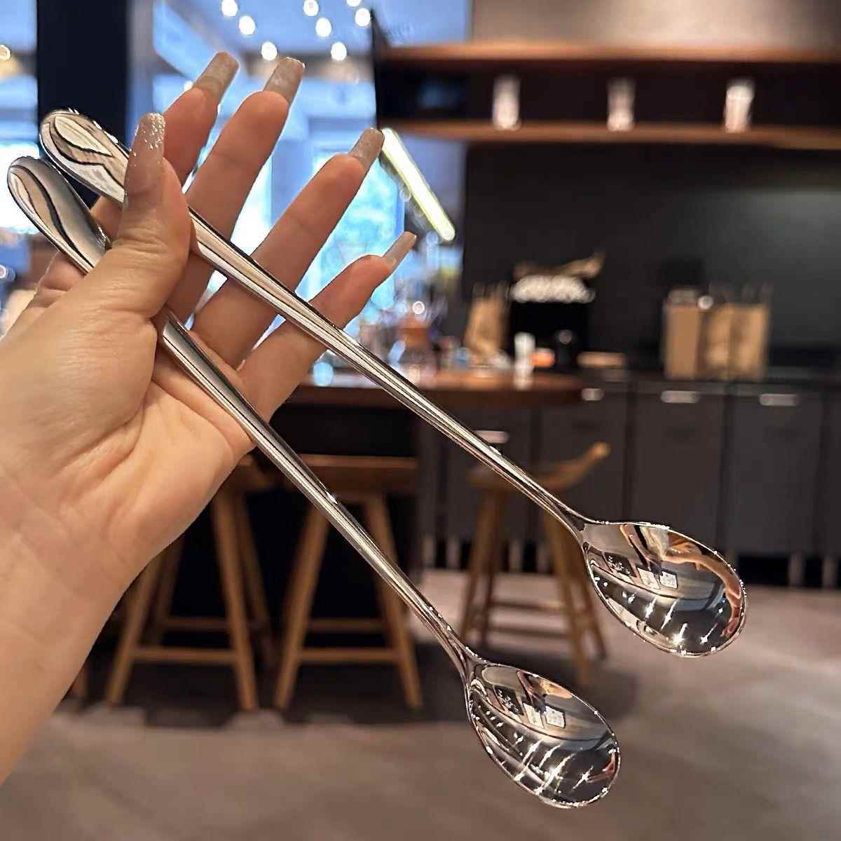 肥猪侠韩式不锈钢搅拌咖啡勺