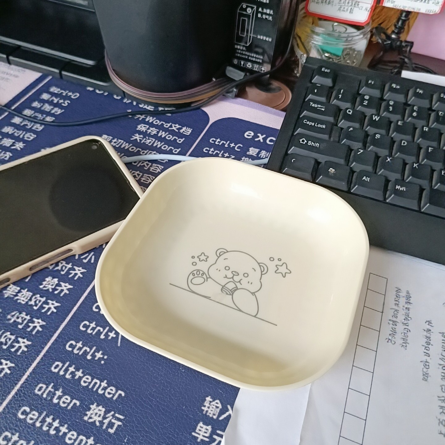 【抢3个】家用吐骨碟餐桌吐骨头盘碟塑料放菜骨碟水果盘垃圾渣盘