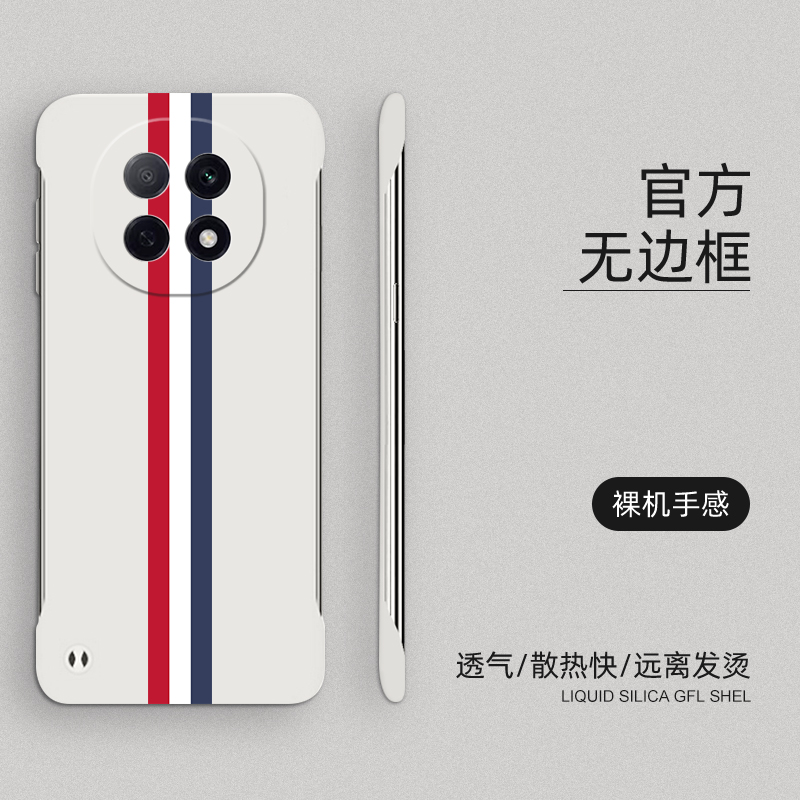 适用于oppoA5pro手机壳赛道a5pro无边框超薄防摔硬壳OPPO半包边新款保护套潮牌创意裸机手感散热外壳高级感