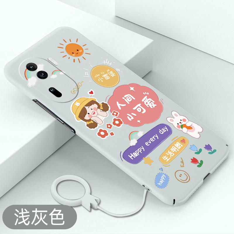 适用于oppoReno11手机壳人间小可爱reno11pro全包超薄硬壳reno11pro+不顶膜保护套卡通防摔创意新款可爱高级