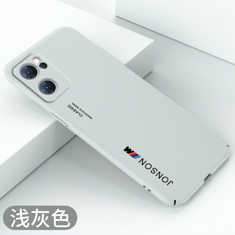 oppoReno7手机壳超薄reno7pro曲屏不顶膜外壳保护套简约新款reno7se5g全包防摔磨砂裸机手感硬壳创意散热