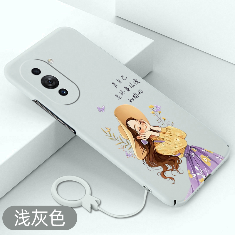 适用于华为nova10手机壳浪漫少女nova10pro超薄保护套hinova10全包新款硬壳HINOVA10PRO不顶膜防摔外壳创意