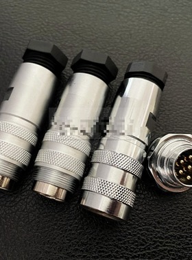 适用德国隆堡LUMBERG航空插头传感器 公母接头M16电缆连接器C091D