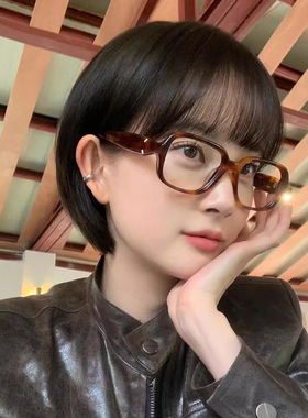 韩系眼镜框m114素颜眼镜架黑框女近视防蓝光平光镜tr90镜架男