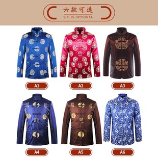 七套冲喜寿服 老人殡葬用品 男全套纯棉寿衣 寿衣 高性价比寿品