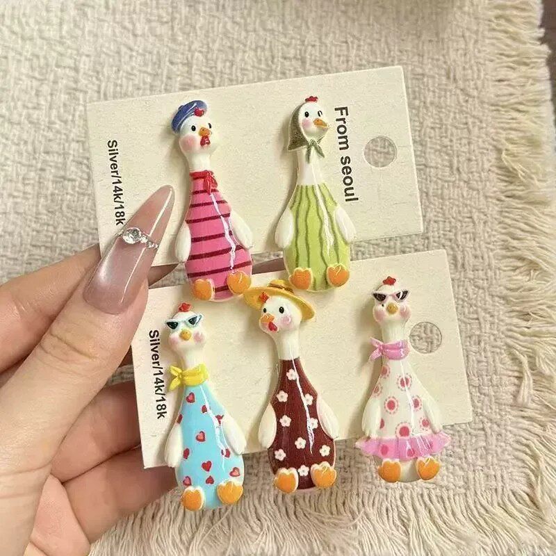 秋季新款可爱卡通丑萌小鸭子萌物