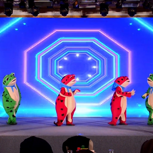 青蛙服装人偶夏季癞蛤蟆摆摊玩偶服装同款网红充气道具服