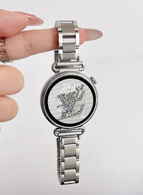 适用小米watch5表带夏天新款xiaomi watchs4手表带金属不锈钢s4sport高级感女款watch s3/2智能s4 41mm手表链