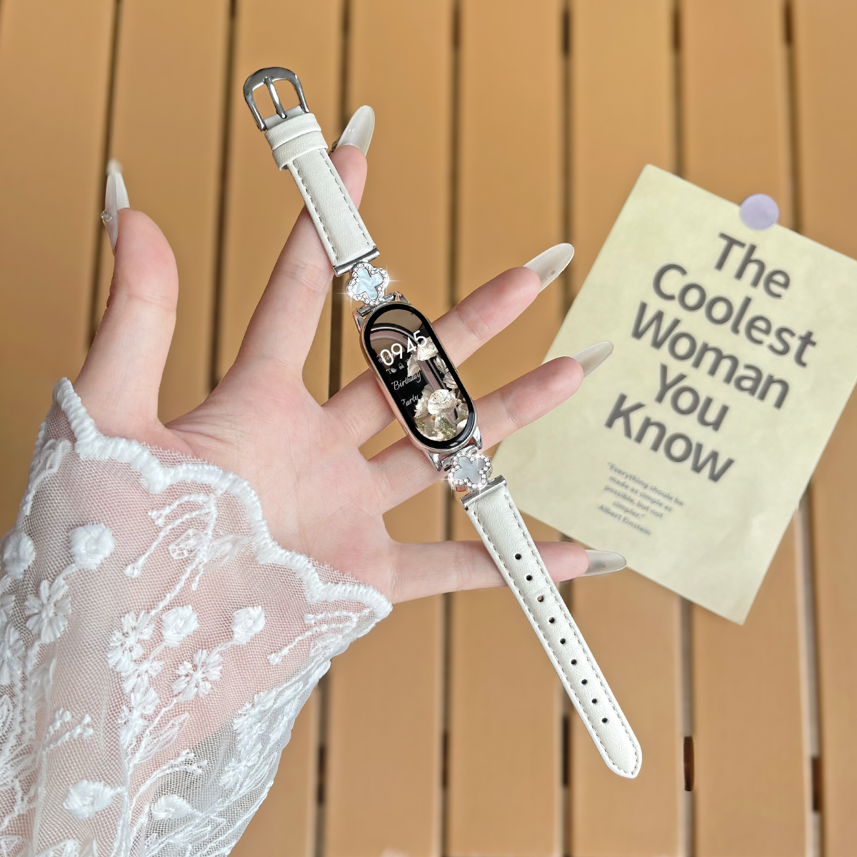 适用米环10/9/8四叶草小蛮腰皮带