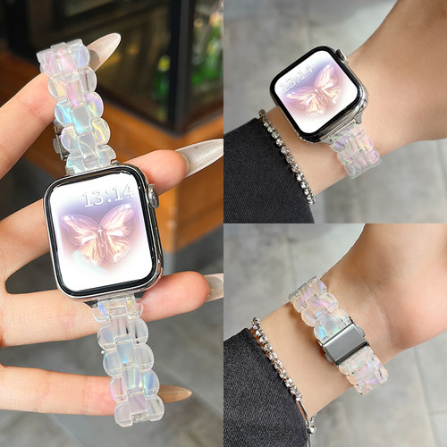 psnld华为fit3春夏新款树脂表带