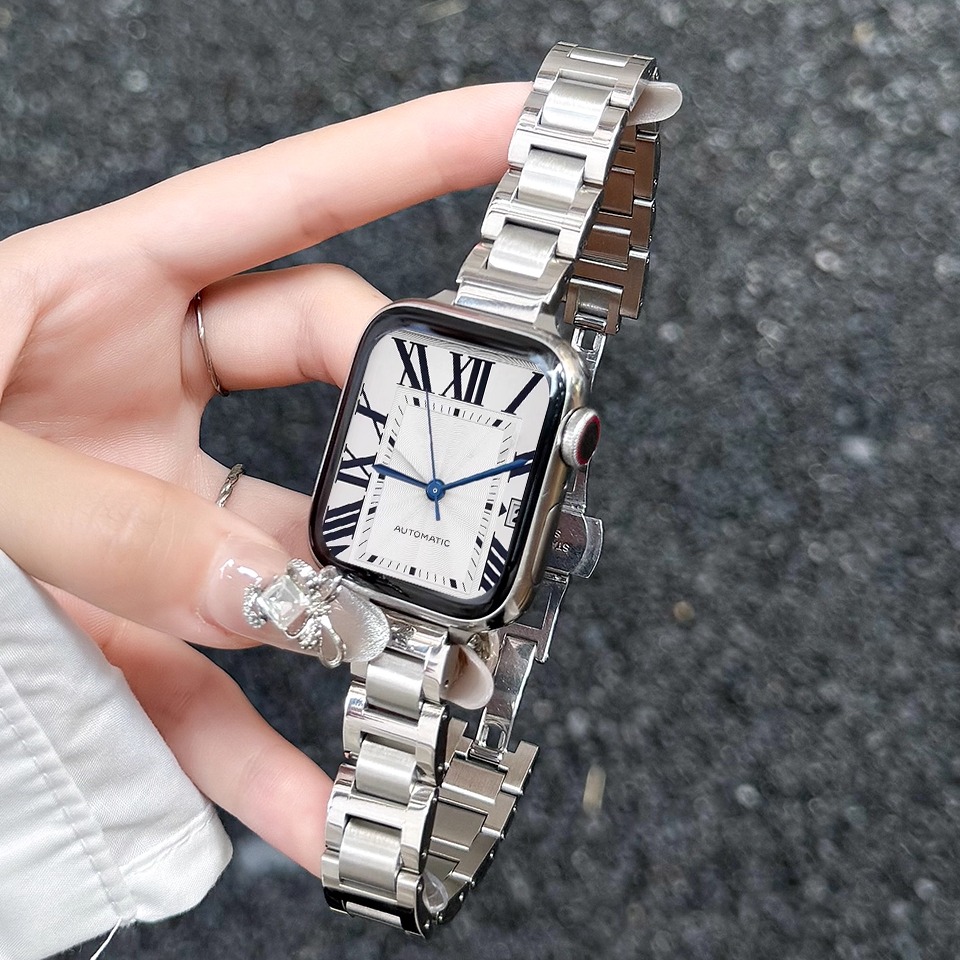 iwatchs10蓝气球同款金属手表带