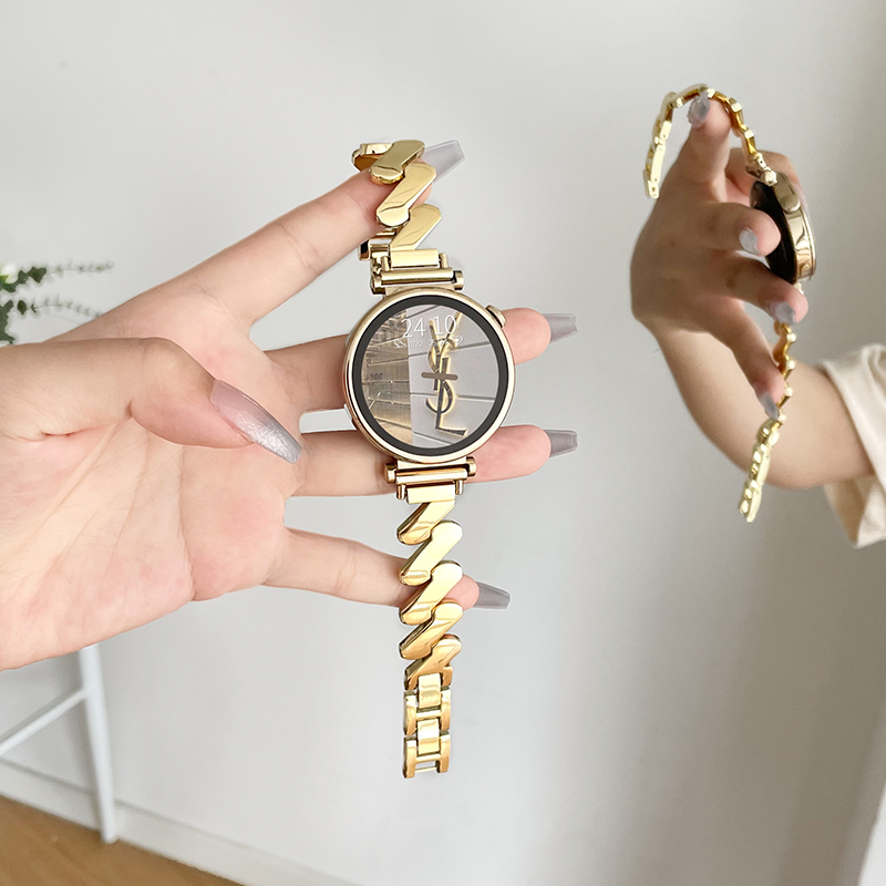 psnld华为gt4/gt3波浪纹金属表带