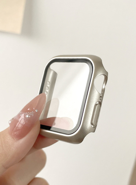 适用iwatchs9/8/7表壳苹果applewatchs10手表壳iwatch保护套iwatch6壳保护壳s11保护膜applewatch表套s9s8se