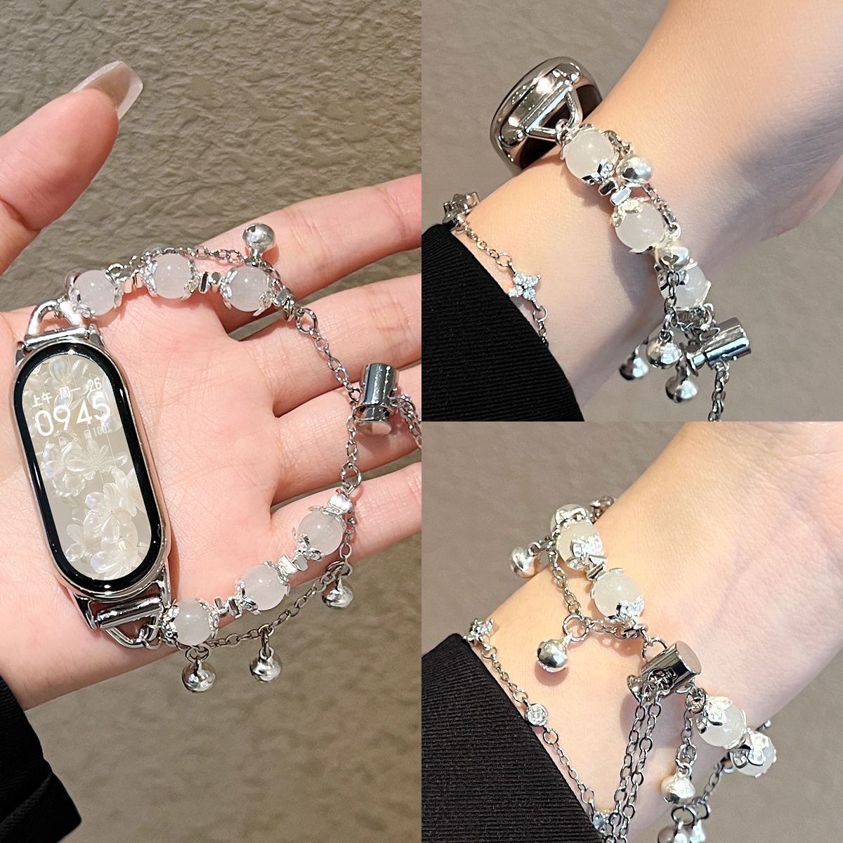 适用米环10表带新款串珠手链