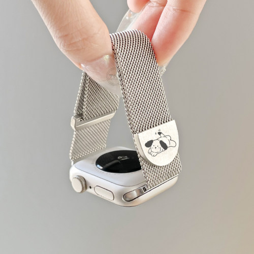 iwatch10/9摇尾小狗涂鸦磁吸表带