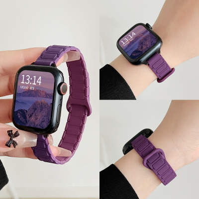 张婧仪同款fit3手环表带硅胶磁吸