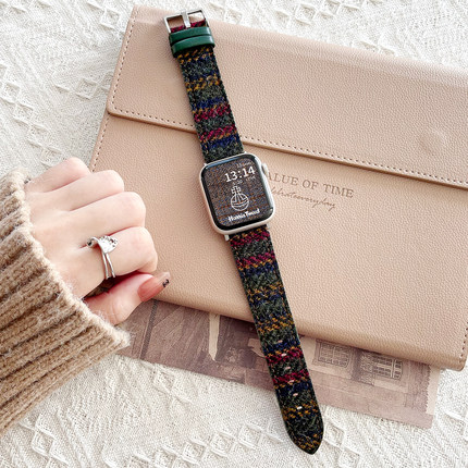 适用小米手环9pro表带新款皮质8/7pro腕带男女款高颜值创意红米watch6表链高级感redmiwatch5智能4运动3电子