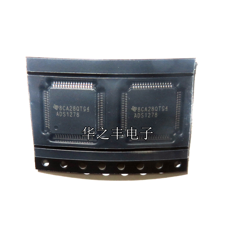 ADS1278IPAPR 封装HTQFP-64 同步采样 24 位模数转换器 全新原装