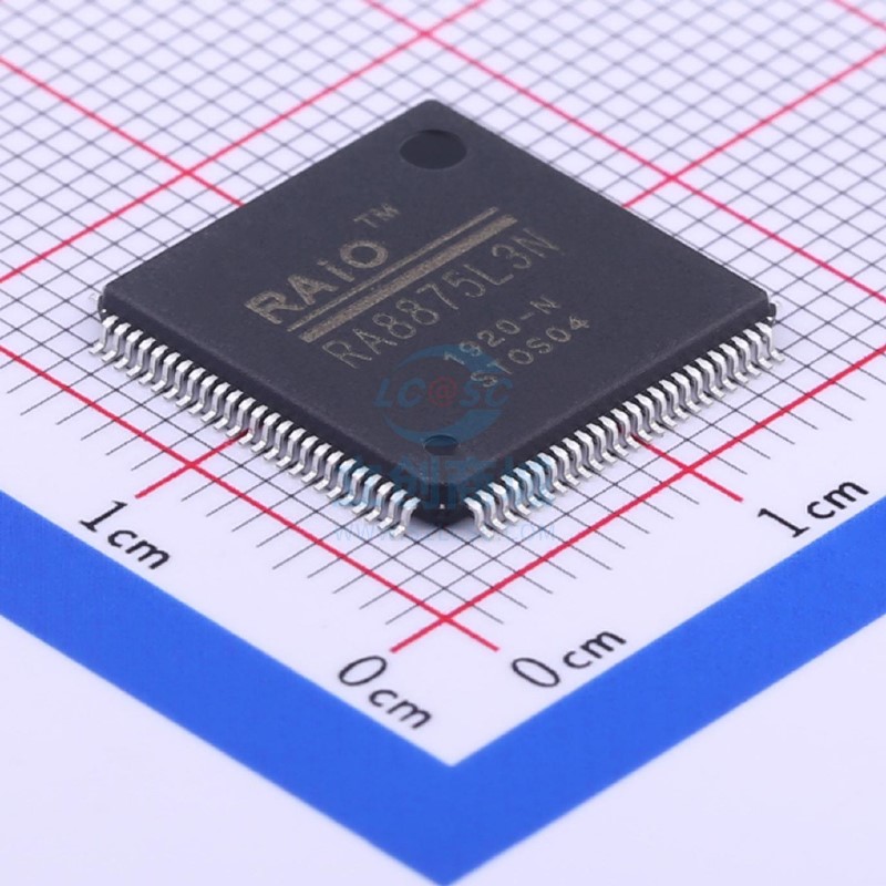 LCD驱动 RA8875L3N LQFP-100_14x14x05P RAIO(瑞佑)