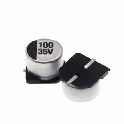 贴片电解电容 35V100UF 100UF 35V 6.3X7.7MM 全新原装 现货