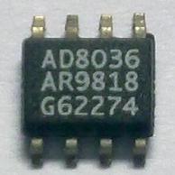 热卖 AD8036ARZ AD8036AR SOP-8 100%全新正品 可直拍