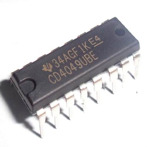 CD4049UBE CD4049U8E DIP-16 TI全新原装正品直插IC缓冲器/转换器