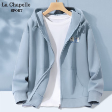 拉夏贝尔初秋外套女2025新款爆款个子硫酸铜穿搭女士拉链薄卫衣X