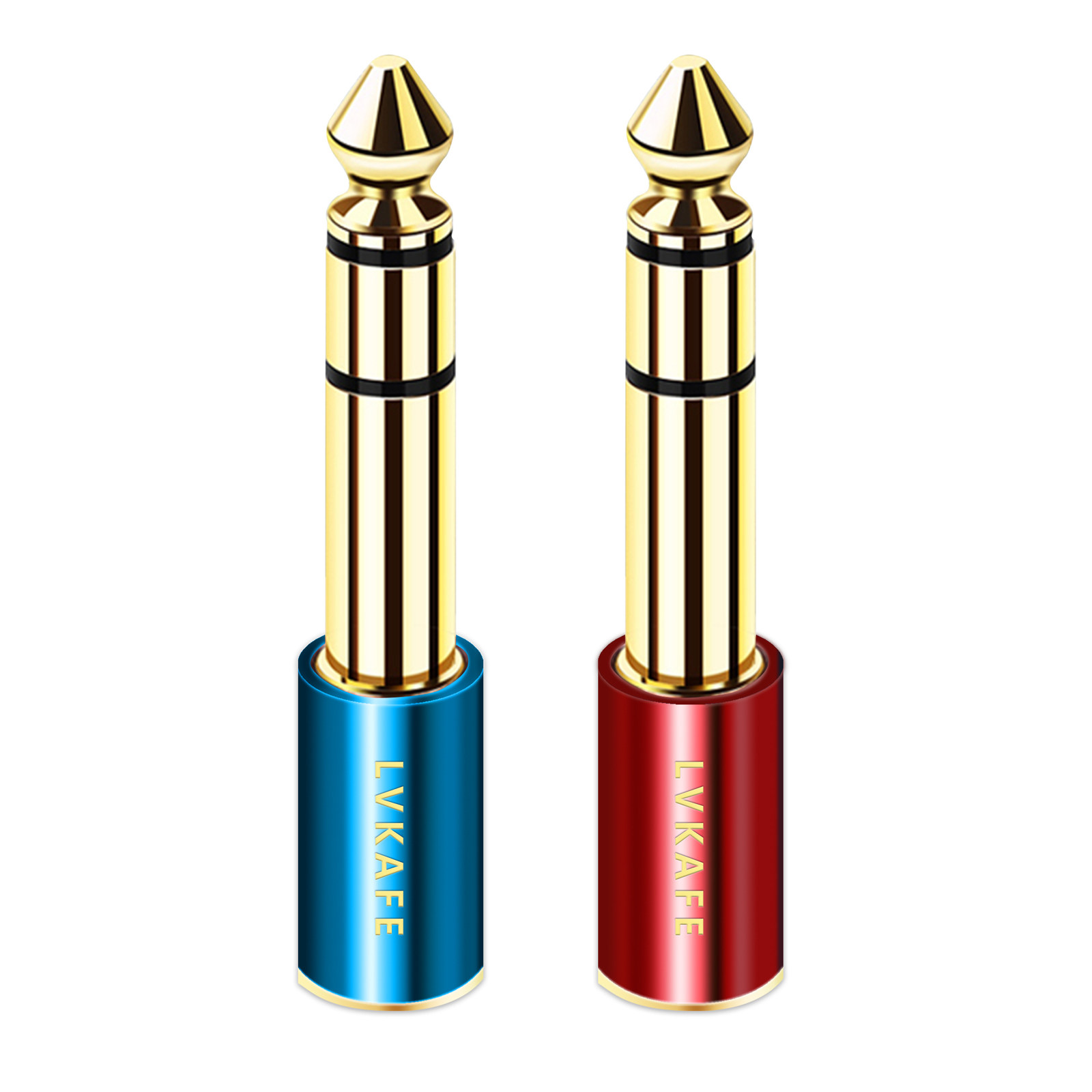 5公转3.5母转接头 大三芯公转小三芯母 话筒功放音响插头转换头