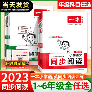 2024一本小学语文英语同步阅读一二三四五六年级上册人教版 阅读题