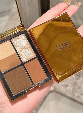 烟熏黑玫瑰!小众眼影盘高级感黑色大地色干枯玫瑰多色系2024新款