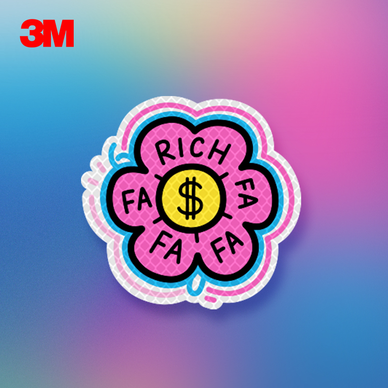 3m反光贴电动车汽车反光贴