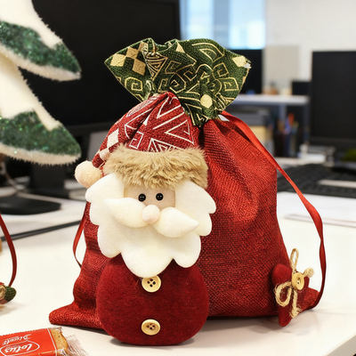 圣诞节苹果袋平安夜苹果礼盒