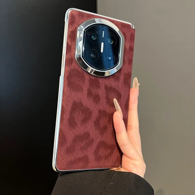 x7典藏版豹纹丝绒电镀中轴全包壳