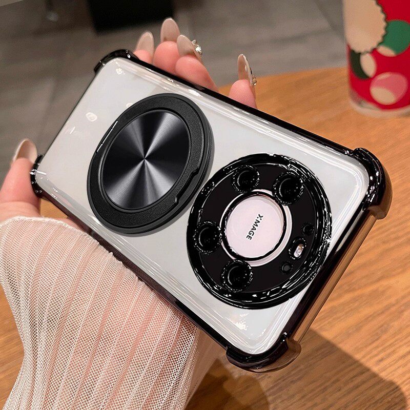 适用华为mate80promax手机壳mete80pro透明m80保护软硅胶套max自带镜头膜全包防摔mt男女meta新款por支架磁吸