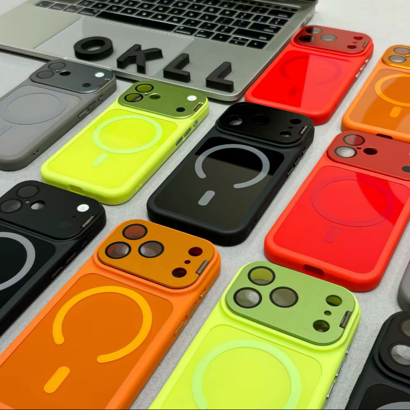 秒变17金属镜头支架适用苹果17promax手机壳新款iPhone16pro磁吸15pro透明13创意商务男14全包防摔保护套12pm,3C数码配件,手机保护套/壳,淘宝优惠券,粉丝福利购,淘宝优惠卷