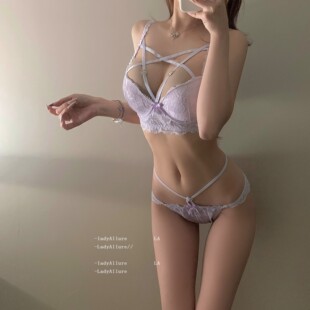 「LA」Pulse Hunter 心跳猎手丨欲焰系列*细带美胸聚拢内衣套装女