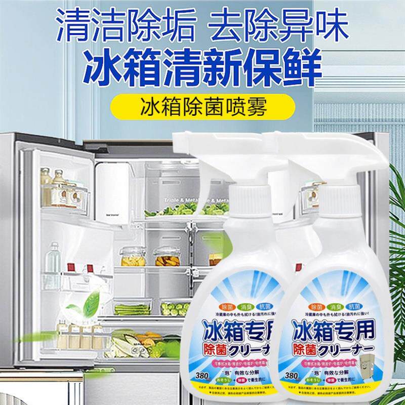 冰箱除味剂除臭去味净化神器强力祛污渍泡沫除霉清洗专用清洁剂