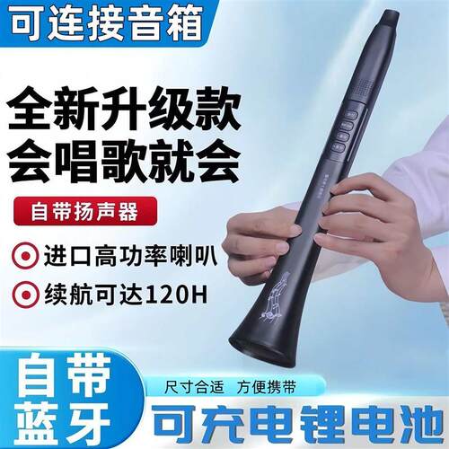 不用学的中老年专用电乐管自带蓝牙扬声器全自动挡会唱歌就会乐器