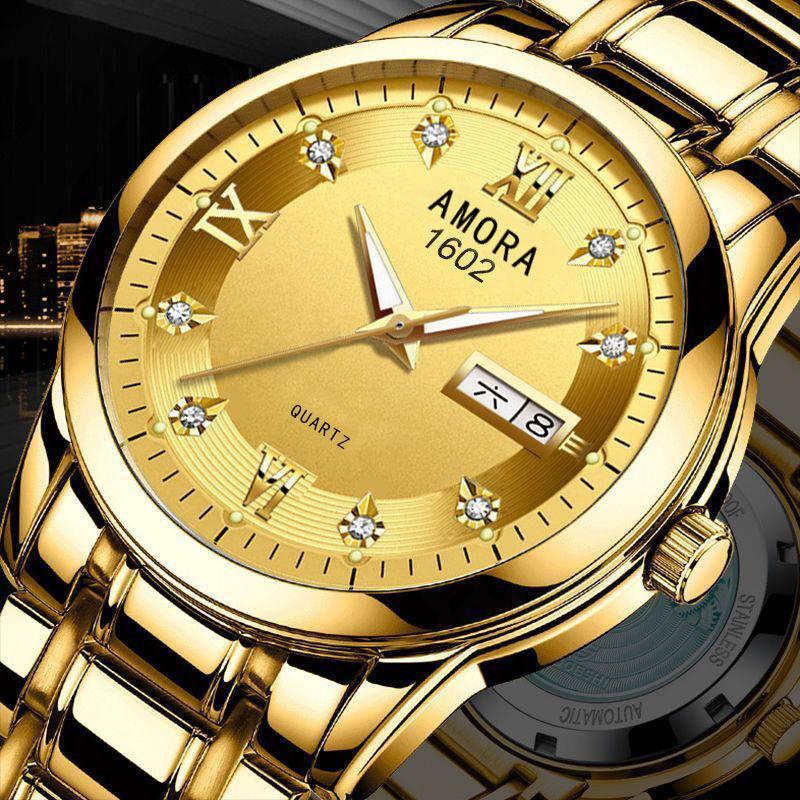 罗马系列手表金胜嘉选瑞士品牌男士机械腕表全自动机芯日历夜光表