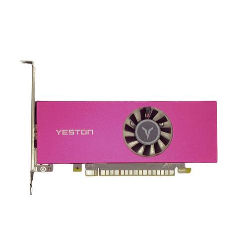 盈通GTX1050Ti-4GD5  LP 半高挡片单槽刀卡小机箱电脑游戏显卡