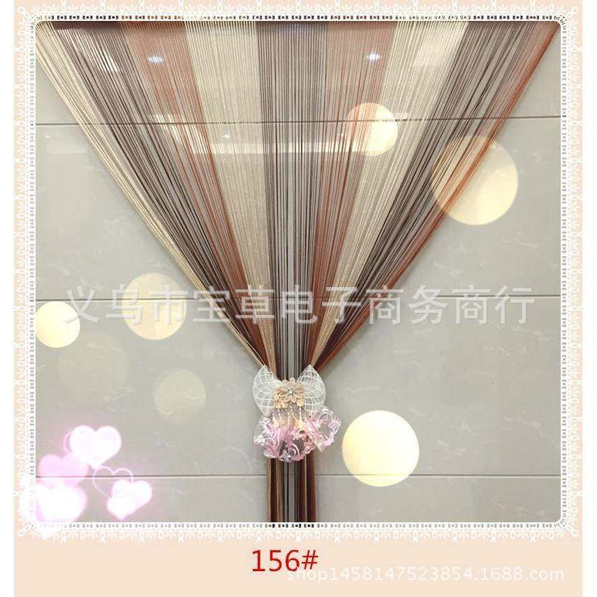 厂家直销特价多色彩虹加密直线帘/门帘/隔断玄关帘/装饰窗帘
