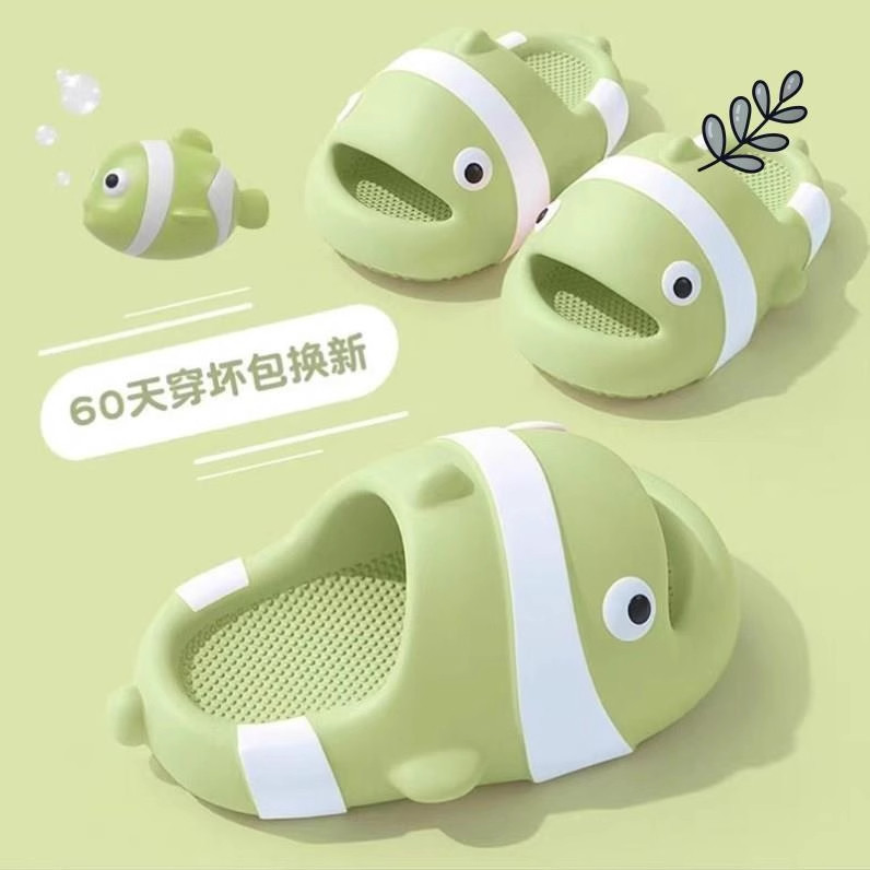 小丑鱼儿童拖鞋男童夏季图片