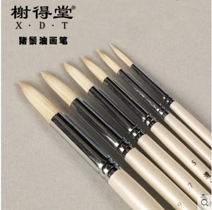 榭得堂油画笔丙烯勾线笔水粉笔